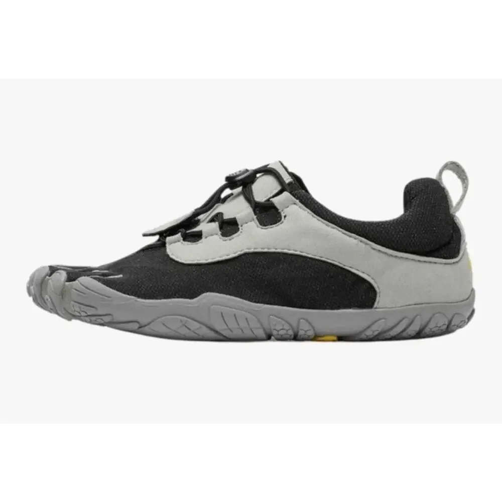 Vibram Women's FiveFingers V-Run Retro, Black/Grey, Size 8.5-9 Eu 40 - Picture 1 of 6